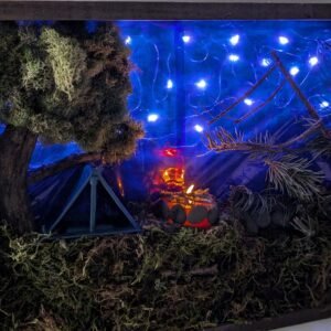 PXL_20250729_022626950.PORTRAIT Campfire Calm Shadow Box (11x14)