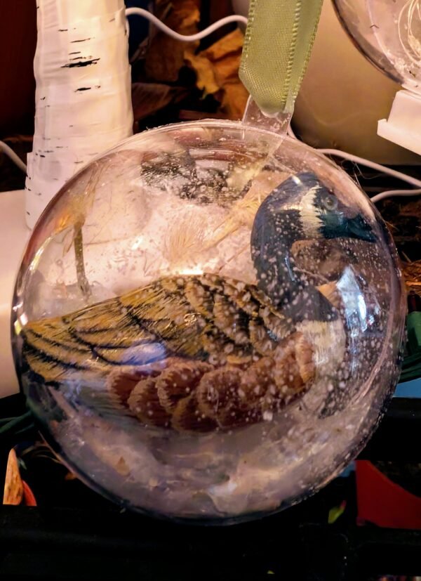 Canadian Goose Winter Ornament